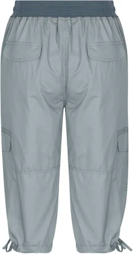 Vista 5 de Pantalones capri tipo cargo para mujer, ligeros, de secado rápido, atléticos, para verano, casuales, con bolsillos