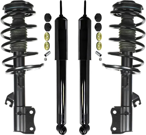 Vista 17 de Detroit Axle - Kit de amortiguadores de 4 puntales para Ford Escape 14-19, 2 puntales delanteros con resorte helicoidal 2 amortiguadores traseros