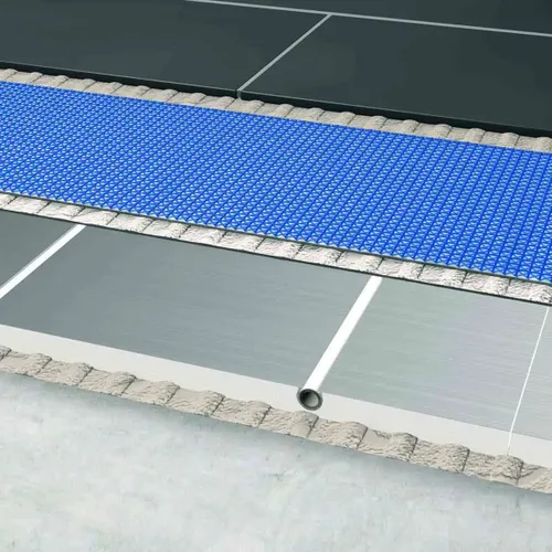 Vista 7 de Blanke Hojas de contrapiso de baldosas cerámicas Permat 527-904-US