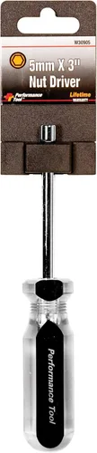 Vista 5 de Performance Tool W30906 - Destornillador de tuercas métrico profesional de 0.236 in x 3 pulgadas
