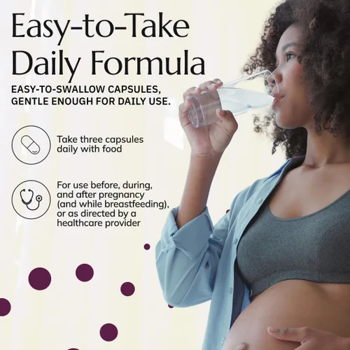 Vista 8 de Neurobiologix Multivitamínico prenatal evolucionado prenatal completo para mujeres, folato metilado, hierro, colina, vitaminas metil B, absorción