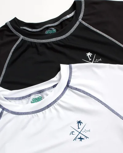 Vista 2 de Quad Seven Camiseta de manga corta para niño (talla 2T-18)