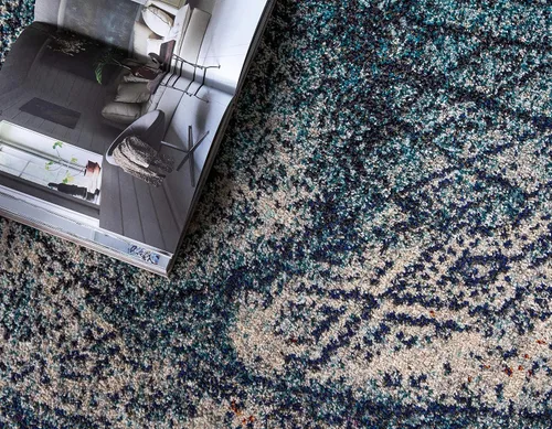 Vista 7 de Unique Loom Vita Collection - Alfombra vintage saturada, moderna y sobreteñida, inspirada en el mundo, 2 pies 2 pulgadas x 3 pies 0 pulgadas