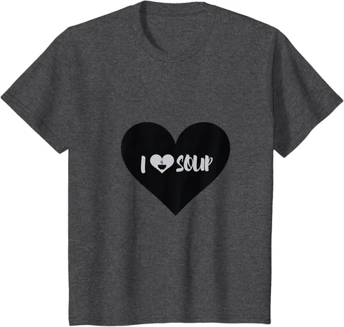 Vista 23 de I Love Soup - Camiseta de regalo con forma de corazón, Blanco, S Asfalto