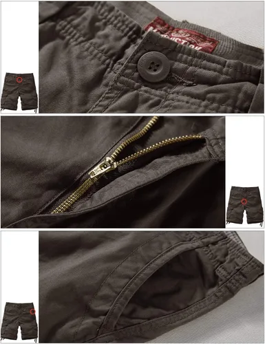 Vista 5 de Pantalones cortos estilo cargo para hombre de Match
