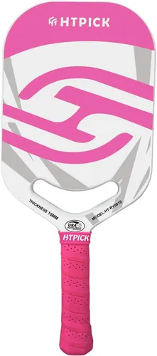 Vista 7 de Palas de Pickleball Pala de Pickleball de Fibra de Carbono T700 con Garganta Aero Moldeado por Prensado en Caliente Núcleo de Polímero de 16mm