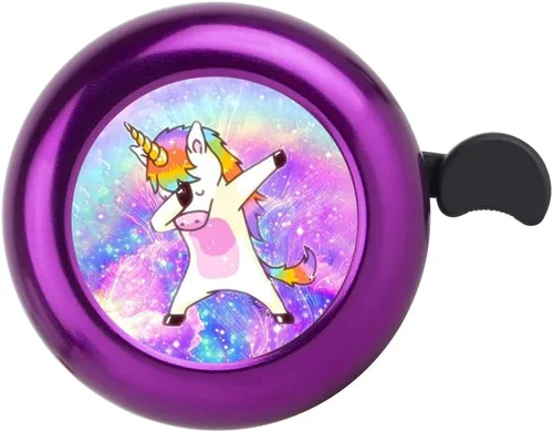 Vista 7 de Unicorn Bike Bell for Kids Girls Boys Flor