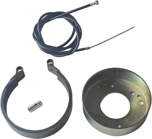 Vista 9 de Tambor De Freno De 4.5" Para Go Kart Mini Bike ATV Negro