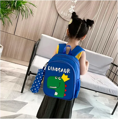 Vista 7 de LESNIC Mochila A5 para niños, Azul, Mochilas para niños