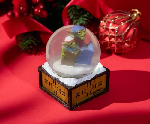 Vista 6 de Nerd Block Gremlins - Bola de nieve navideña