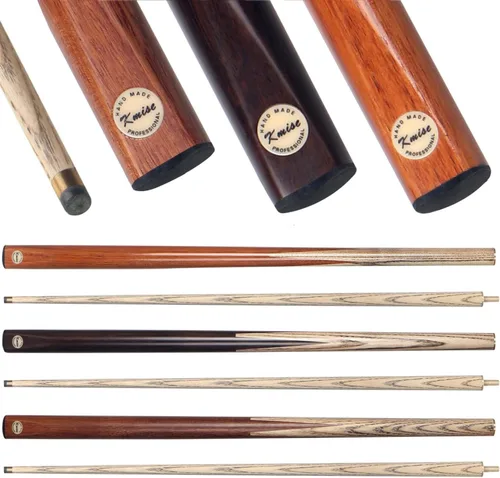 Vista 10 de Kmise 57 inch Pool Cue, 19oz Cue Stick with 9.5mm Professional Tip, Handcraft, Made of Chacate Preto Wood, Bar or House Use for Men or Women, Pool