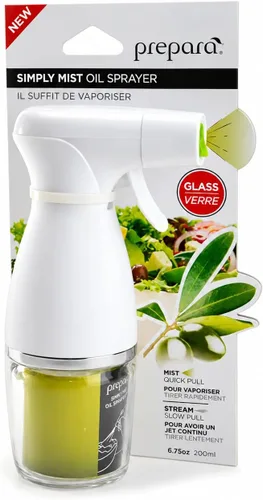 Vista 9 de Prepara rociador del aceite para alimentación sana para la cocina y la parrilla, simplemente niebla, de vidrio