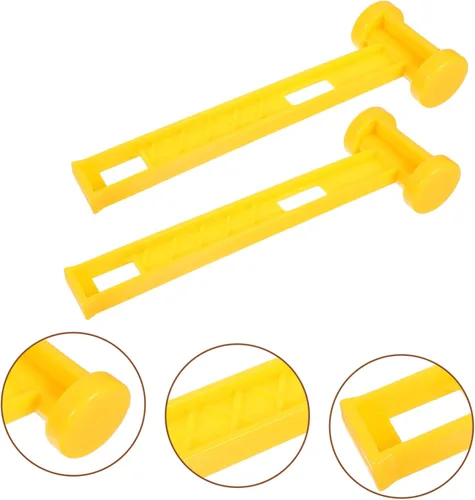 Vista 3 de BESPORTBLE Martillo de camping extractor de cabeza sólida para tienda de campaña, diseño profesional, agarre cómodo para construcción