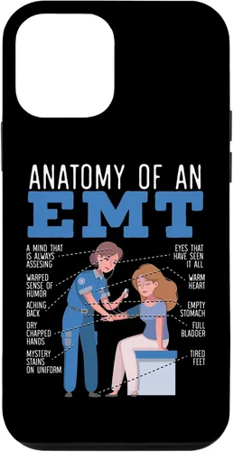 Vista 12 de iPhone 15 Anatomía de un EMT Paramédico EMT EMS Health Care Case