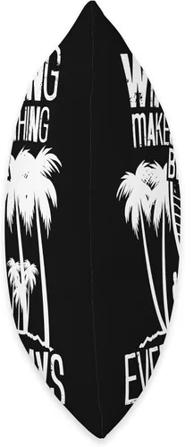 Vista 2 de Windsurfing Surfing Board Water Sports Throw Pillow