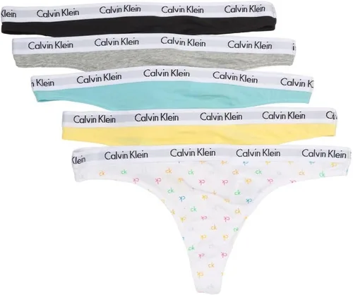 Vista 4 de Calvin Klein Paquete de 3 tanga carrusel B (qp1259-202)/B