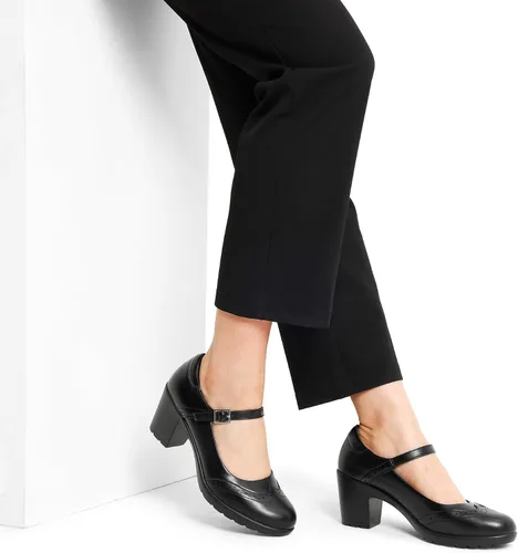 Vista 6 de DREAM PAIRS Zapatos de vestir Oxfords Mary Jane para mujer