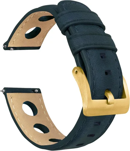 Vista 10 de Barton Racing & Rally Horween - Correas de cuero con barras de resorte de liberación rápida integradas, longitud estándar para muñecas de 5 a 8