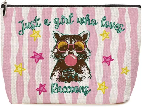 Vista 42 de Lovdazzles Dragon Gifts for Girls Makeup Bag Funny Animal Cosmetic Bag Gifts for Dragon Lovers Women, Just A Girl Who Loves Dragons, Christmas