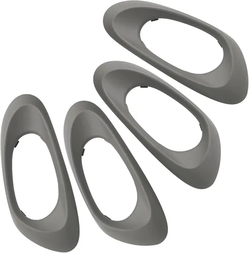 Vista 4 de APPERFiT Cubierta de Moldura de Bisel para Manija de Puerta Interior (4 piezas) Compatible con Chevy Trailblazer 2002-2009 Reemplaza 15214501
