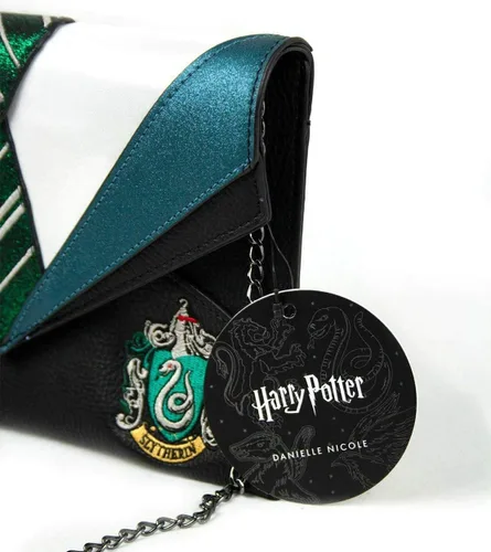 Vista 5 de Danielle Nicole Harry Potter Slytherin - Bolso de mano para uniforme, Varios