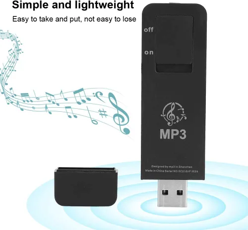 Vista 8 de Deportes USB Mp3 Player Stick Music 12 × 7 × 4 Reproductor de música MP3 sin pérdida Reproductor deportivo Soporte 32Gb Tarjeta de memoria