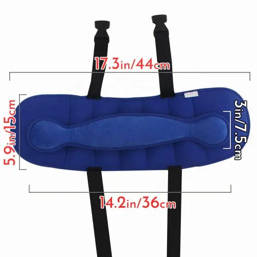 Vista 7 de LETTON Banda ajustable para reposacabezas de asiento de coche para niños pequeños, cubierta de correas para asiento de coche, alivio de cuello