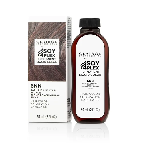 Vista 5 de Clairol Professional Permanent Liquid Color for Medium Blonde/Dark Blonde 100% Gray Coverage Shine and Deep conditioning 6n Rubio neutro oscuro