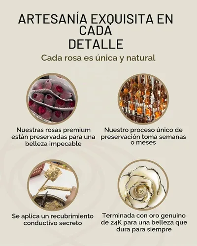 Vista 6 de Forever Rose Sumergido a mano en oro de 24 quilates, piedra natal de junio Perla de junio