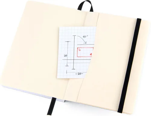 Vista 4 de Cuaderno de bocetos Travelers Dot Grid Pentalic Art, libre de ácidos