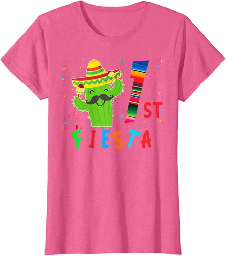 Vista 95 de Camiseta mexicana para fiesta temática de cumpleaños a juego, Negro, S
