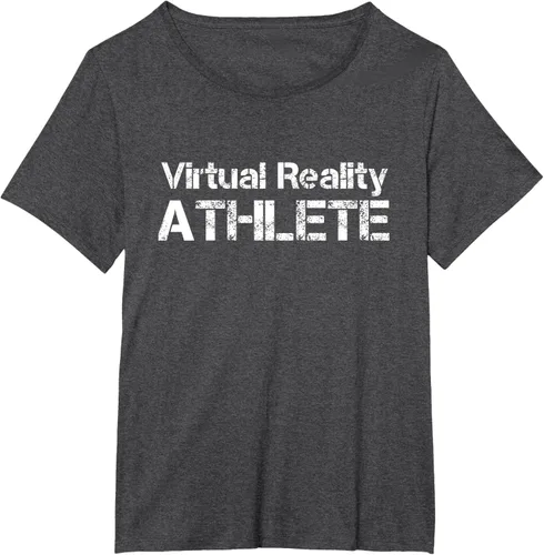 Vista 23 de Virtual Reality ATHLETE for VR Gamers Camiseta, Negro, S