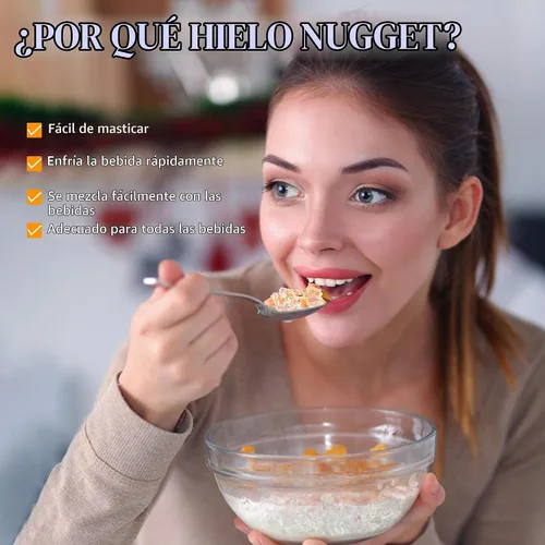 Vista 3 de Máquina de hielo masticable suave de la pelotilla del fabricante 80LB/24H