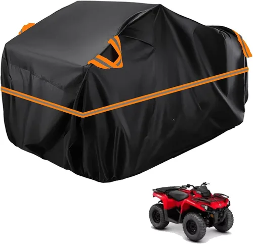 Vista 28 de Cubierta para ATV impermeable compatible con Arctic Cat H1 EFI TRV Cruiser 4x4 2011, cubierta de 210D para vehículos de 4 ruedas, cubierta para quad