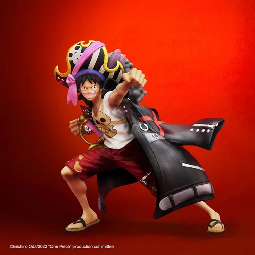 Vista 2 de Ichibansho Figure - Una pieza - Monkey.D.Luffy (película roja), estatua coleccionable de Bandai Spirits