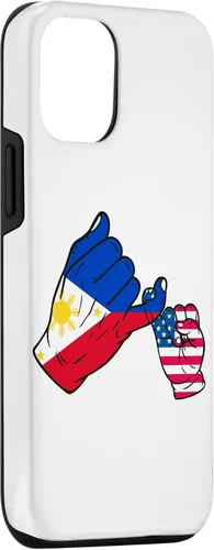 Vista 3 de iPhone 15 Parent and child Philippines USA family Case