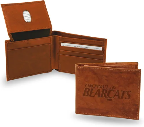 Vista 10 de Rico Industries NCAA Alabama Crimson Tide - Billetera de cuero con relieve