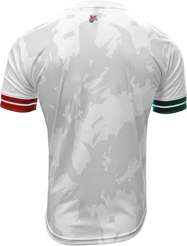 Vista 3 de Jersey México Sultanes de Monterrey 100% Poliéster BlancoGris_Hecho en México