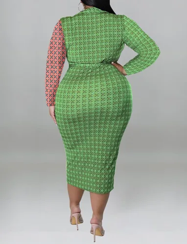 Vista 5 de IyMoo Vestido largo casual de manga larga con botones y cuello de solapa para mujer