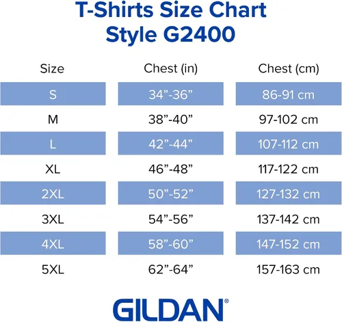 Vista 5 de Gildan, Ultra Cotton - Camiseta de algodón unisex de manga larga para adultos, estilo G2400, paquete múltiple