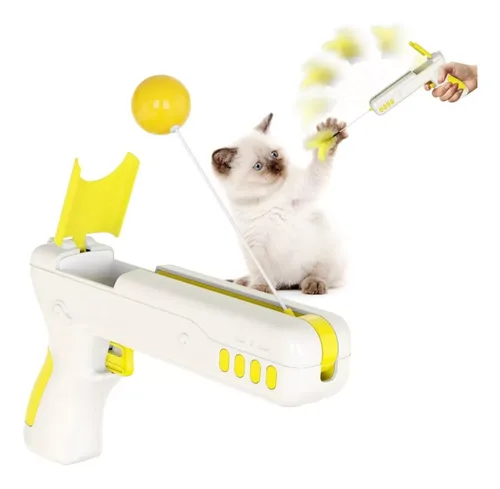 Vista 2 de Pistola Interactiva Para Gatos