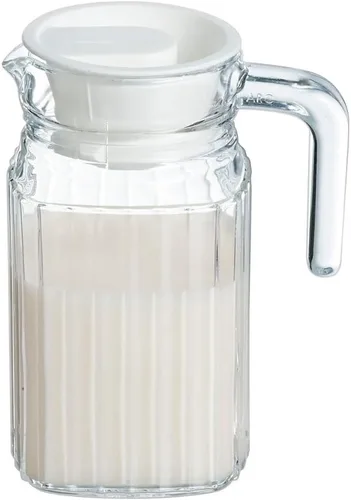 Vista 2 de Luminarc Quadro A75201 - Jarra para nevera, tapa blanca, 0,5 l, A75201