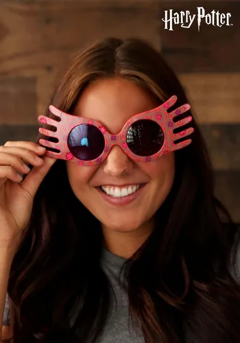 Vista 2 de Harry Potter Luna Lovegood Spectrspecs - Gafas de disfraz para niños y adultos