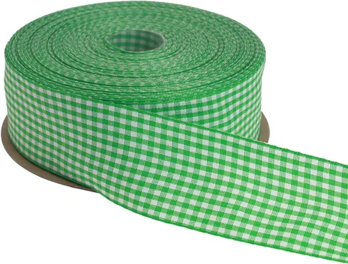 Vista 68 de Cinta a cuadros de 50 yardas cada rollo 100% poliéster con borde tejido (1/1-2 pulgadas x 50 yardas, negro)