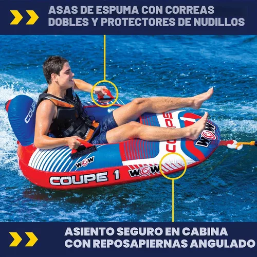 Vista 3 de Wow Coupé - Tubo inflable remolcable para bañera