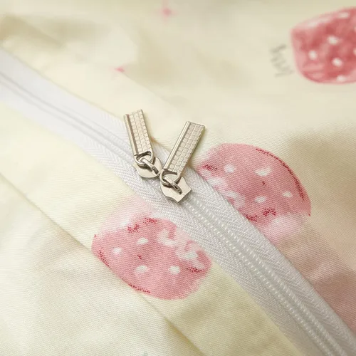 Vista 6 de MICBRIDAL juego de funda de edredón para niños, ultrasuave, 100 % algodón, con 2 fundas de almohada, diseño de dinosaurios, con cremallera, lazos