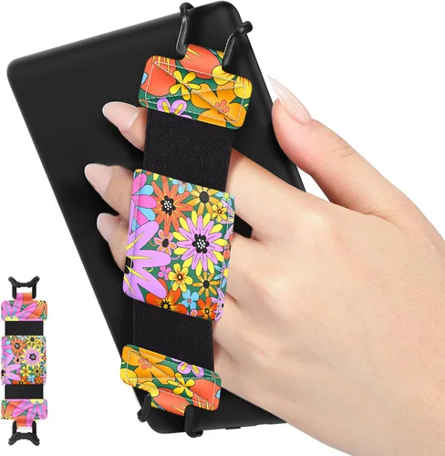 Vista 31 de MoKo Correa de mano suave para Kindle eReaders Fire Tablet de 6-8" Kindle/Kobo/Voyaga/Lenovo/Sony Kindle E-Book Tablet, Correa de mano versátil