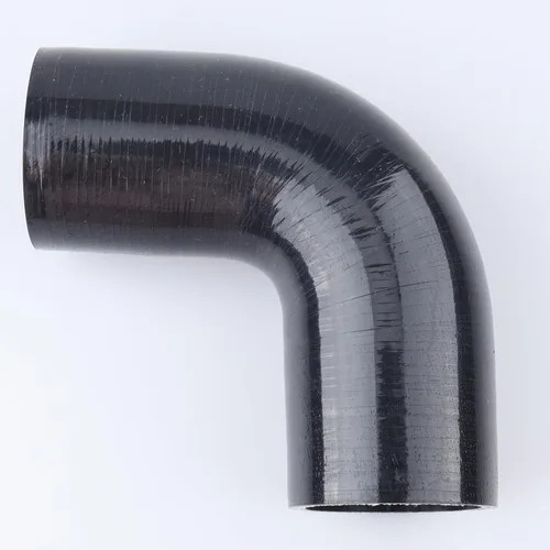 Vista 15 de AC PERFORMANCE ID 1.1" (28mm), Acoplador de codo de 90 grados, longitud de la pierna 3.5" (90mm), grosor de la pared 0.18" (4.5mm), 3 capas