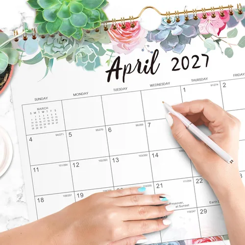 Vista 7 de Calendario de pared 2027, calendario 2027, enero 2027 - diciembre 2027, 11