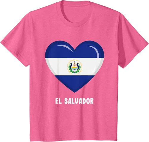 Vista 61 de Camiseta Bandera de El Salvador Camiseta salvadoreña